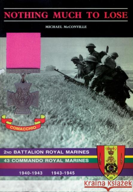Nothing Much to Losethe Story of 2nd Battalion Royal Marines, 1940-1943 and 43 Commando Royal Marines, 1943-1945 Michael McConville 9781783310098 Naval & Military Press - książka