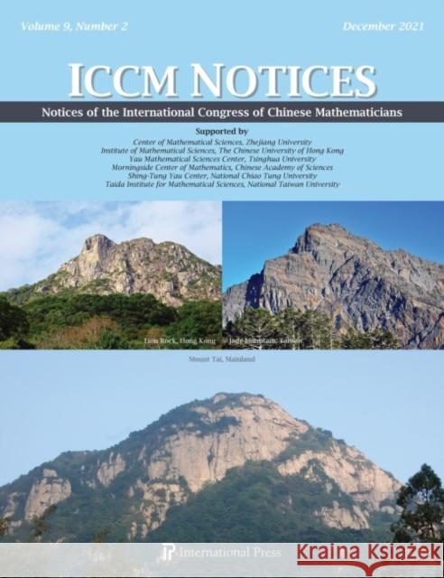 Notices of the International Congress of Chinese Mathematicians, Vol. 9, No. 2 (December 2021)  9781571464149 International Press of Boston Inc - książka