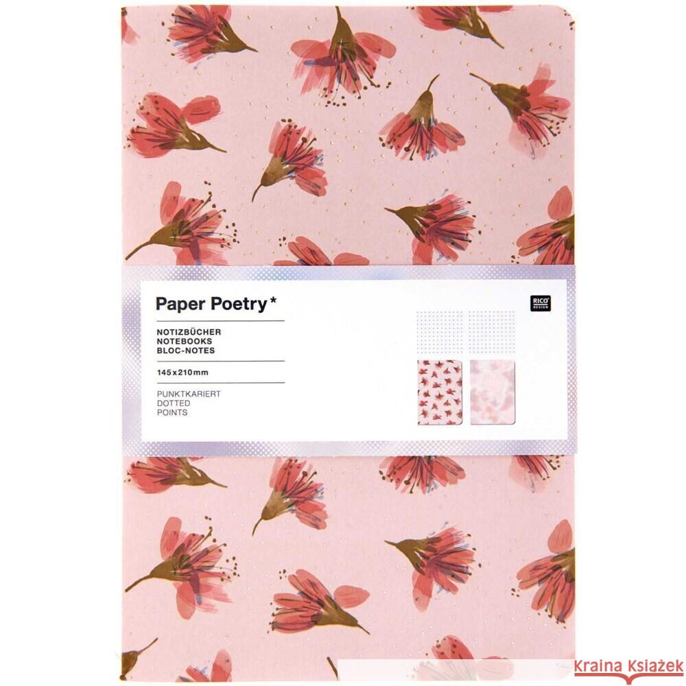 Notizbücher A5, Kirschblüten/blurry, FSC MIX  4051271409227 RICO-Design tap - książka