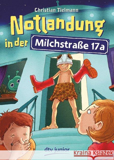 Notlandung in der Milchstraße 17a Tielmann, Christian 9783423716758 DTV - książka