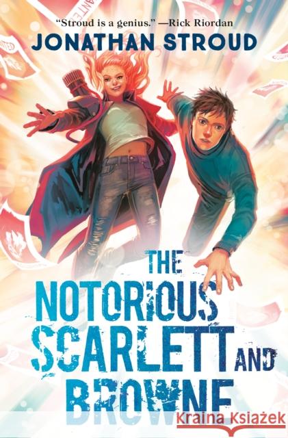 Notorious Scarlett and Browne Jonathan Stroud 9780593430408 Random House Children's Books - książka