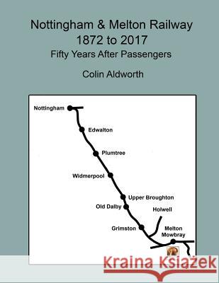 Nottingham & Melton Railway 1872 - 2017, 50 years after passengers Aldworth, Colin 9781548481568 Createspace Independent Publishing Platform - książka
