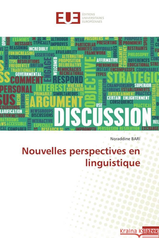 Nouvelles perspectives en linguistique Noraddine Bari 9786206719953 Editions Universitaires Europeennes - książka