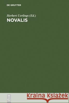 Novalis Uerlings, Herbert 9783484108585 Max Niemeyer Verlag - książka