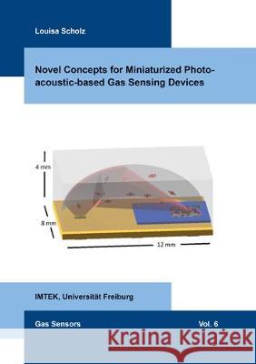 Novel Concepts for Miniaturized Photoacoustic-based Gas Sensing Devices Louisa Scholz 9783844065954 Shaker Verlag GmbH, Germany - książka