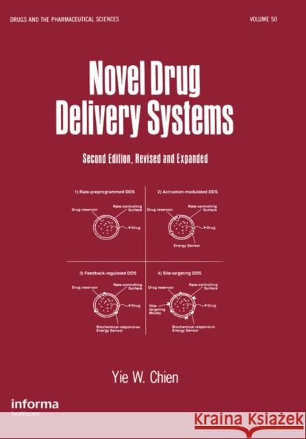 Novel Drug Delivery Systems Yie W. Chien Chien                                    Chien Chien 9780824785208 Informa Healthcare - książka