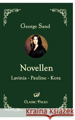 Novellen Sand, George   9783867412049 Europäischer Hochschulverlag - książka