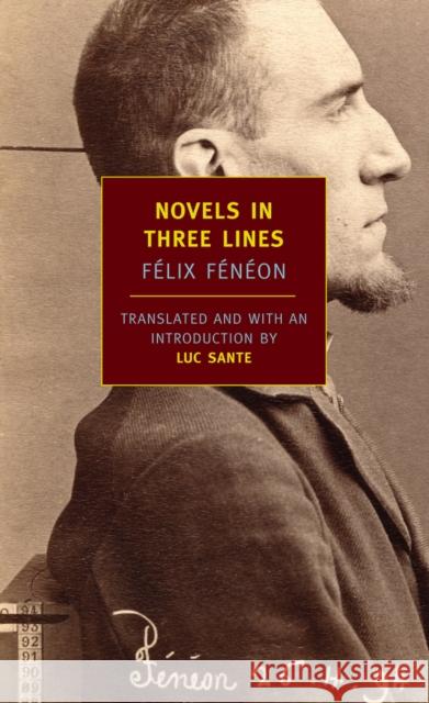 Novels In Three Lines Felix Feneon 9781590172308 The New York Review of Books, Inc - książka