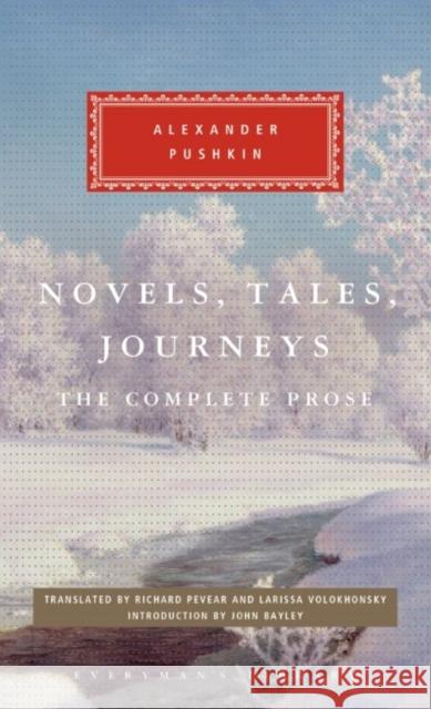 Novels, Tales, Journeys Alexander Pushkin 9781841594187 Everyman - książka