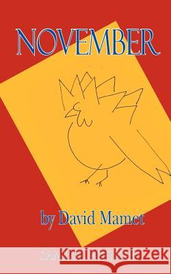 November David Mamet 9780573698125 Samuel French Trade - książka