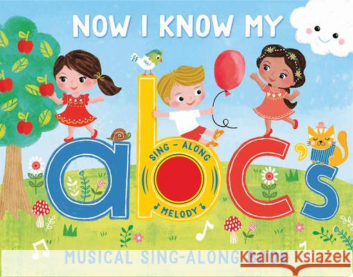 Now I Know My ABC's: Musical Sing-Along Book Loise Anglicas 9781438050553 Barron's Educational Series - książka