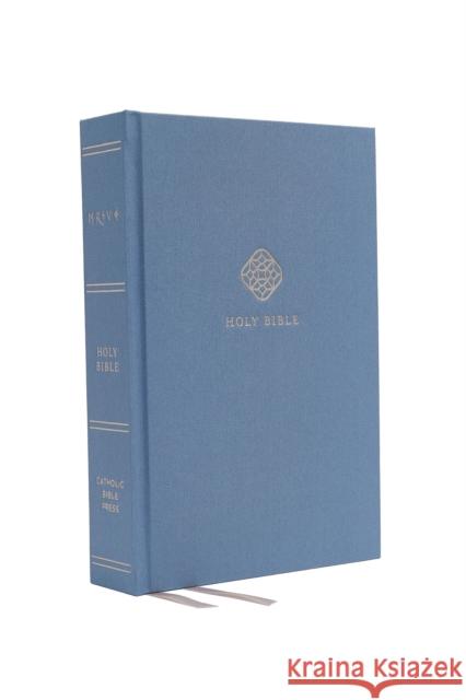 Nrsv, Catholic Bible, Journal Edition, Cloth Over Board, Blue, Comfort Print: Holy Bible Catholic Bible Press 9780785230441 Catholic Bible Press - książka