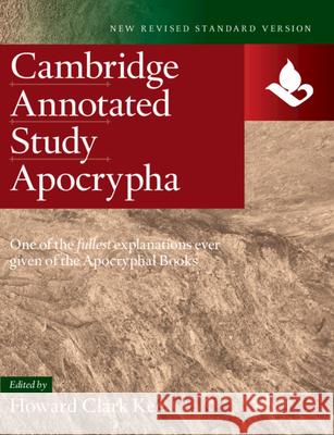 NRSV Study Apocrypha  9781108746908 Cambridge University Press - książka