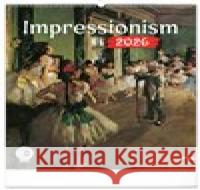 Nástěnný kalendář Impresionismus 2026  8595689351878 Presco Group - książka