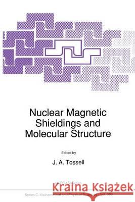 Nuclear Magnetic Shielding and Molecular Structure J. a. Tossell John A. Tossell 9780792321194 Kluwer Academic Publishers - książka