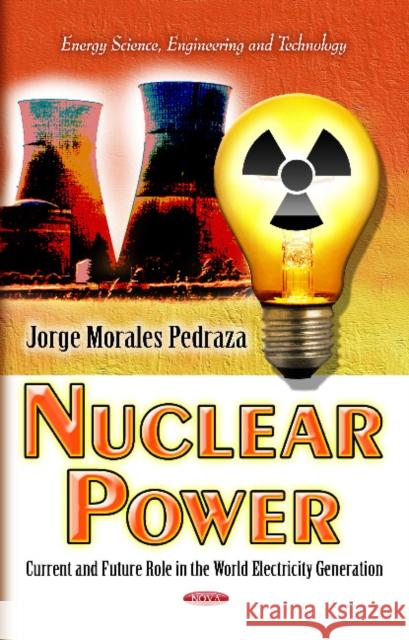 Nuclear Power: Current & Future Role in the World Electricity Generation Jorge Morales Pedraza 9781617285042 Nova Science Publishers Inc - książka