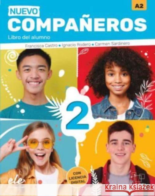 Nuevo Companeros (2021 ed.): Libro del alumno + licencia digital 2 (A2) Carmen Sardinero Francos 9788417730482 Sociedad General Espanola de Libreria - książka