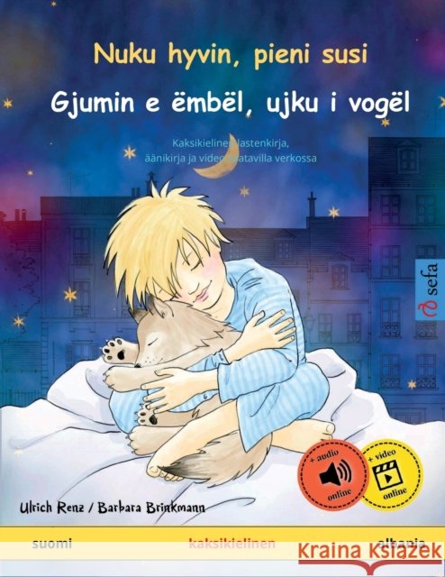 Nuku hyvin, pieni susi - Gjumin e  Ulrich Renz Marc Robitzky Jeta Abazi Gashi 9783739913773 Sefa Verlag - książka