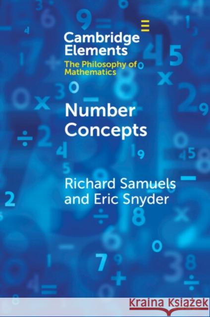 Number Concepts Eric (Ashoka University) Snyder 9781009055536 Cambridge University Press - książka