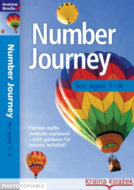 Number Journey 7-8 Andrew Brodie 9780713689884 Bloomsbury Publishing PLC - książka