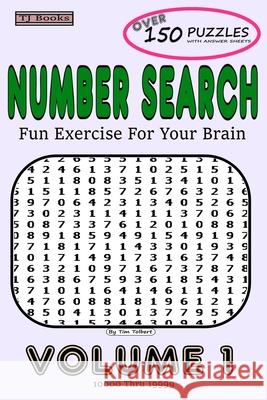Number Search Volume 1: Fun Exercise For Your Brain Tim Tolbert 9798555036902 Independently Published - książka
