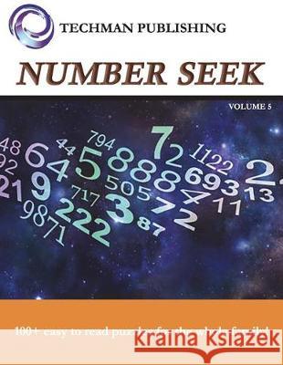 Number Seek Volume 5 Techman Publishing 9781983232169 Independently Published - książka