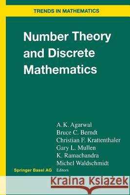 Number Theory and Discrete Mathematics A. K. Agarwal Bruce C Christian F 9783034894814 Birkhauser - książka