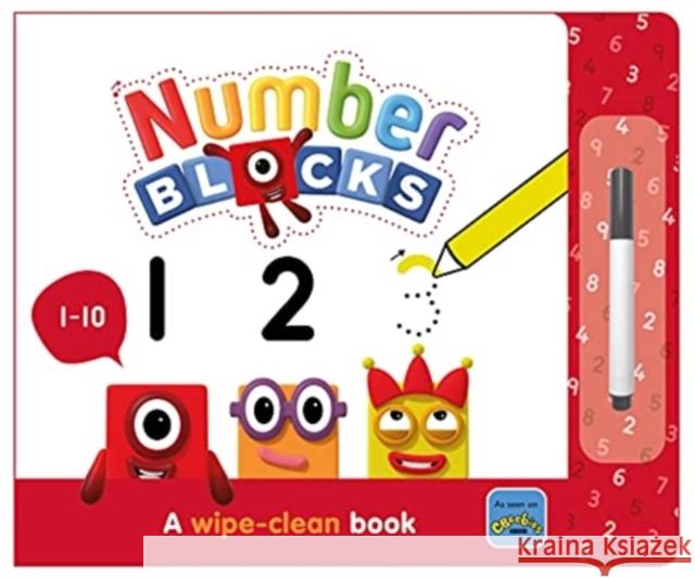 Numberblocks 1-10: A Wipe-Clean Book SWEET CHERRY PUBLISH 9781782269540 Sweet Cherry Publishing - książka