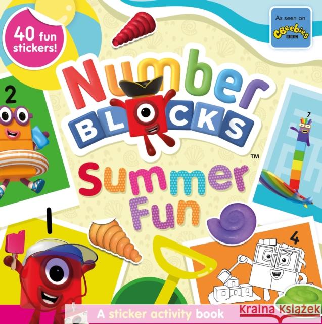 Numberblocks Summer Fun: A Sticker Activity Book Sweet Cherry Publishing 9781802630749 Sweet Cherry Publishing - książka