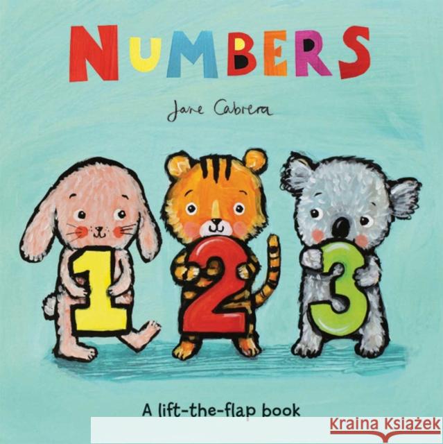 Numbers Jane Cabrera 9781499809008 Little Bee Books - książka