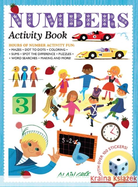 Numbers Activity Book Gr 9781787080942 Button Books - książka