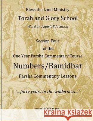 Numbers/Bamidbar Dr Hutch Church 9781514352533 Createspace - książka