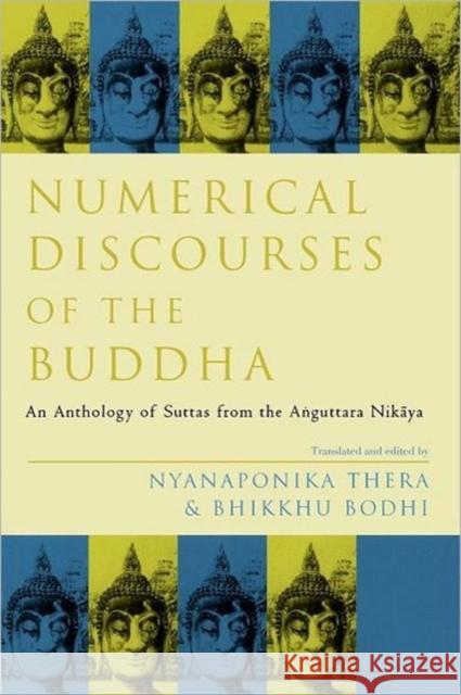 Numerical Discourses of the Buddha Thera, Nyanaponika 9780300165203 Yale University Press - książka