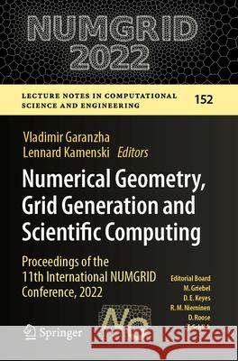 Numerical Geometry, Grid Generation and Scientific Computing  9783031596544 Springer - książka