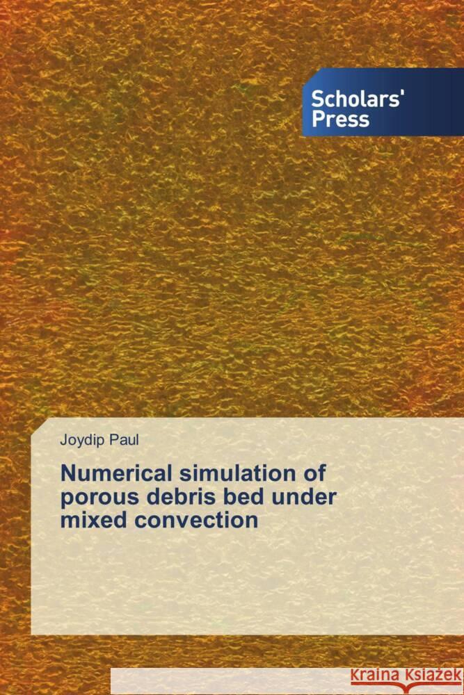 Numerical simulation of porous debris bed under mixed convection Paul, Joydip 9786138971146 Scholars' Press - książka