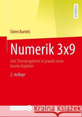 Numerik 3x9 Bartels, Sören 9783662674963 Springer Berlin Heidelberg - książka