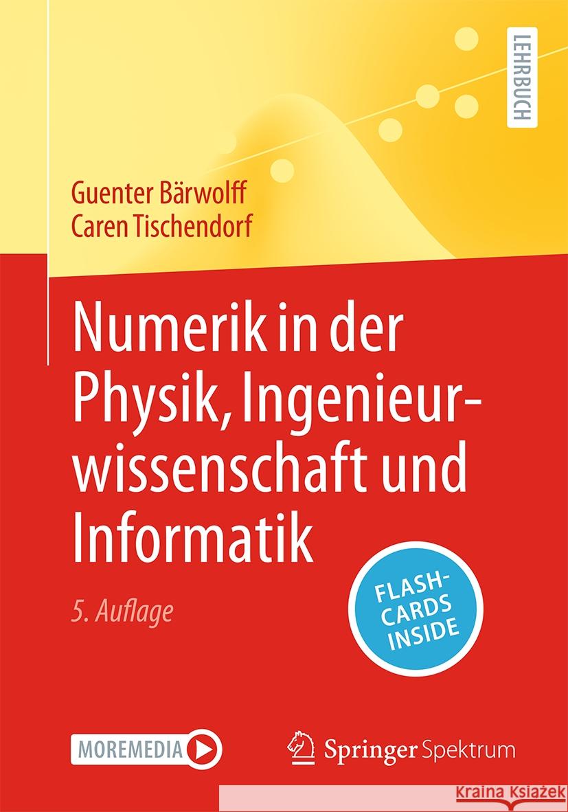 Numerik in Der Physik, Ingenieurwissenschaft Und Informatik G?nter B?rwolff Prof Dr Caren Tischendorf 9783662706695 Springer Spektrum - książka