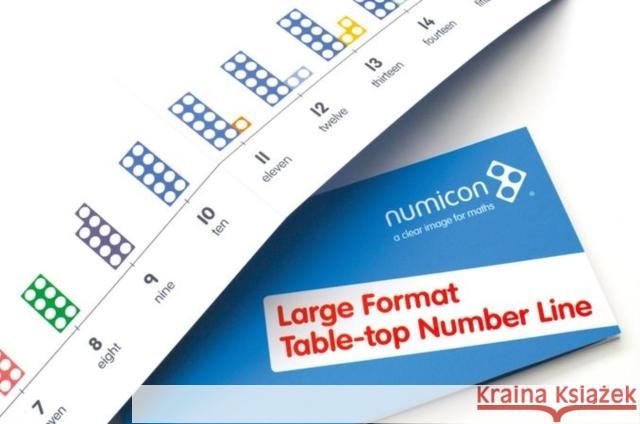 Numicon: Large Format Table Top Number Line   9780198487180 Oxford University Press - książka