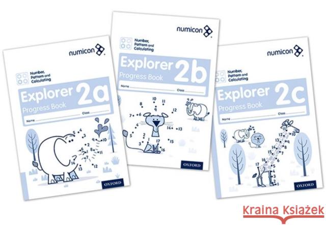 Numicon: Number, Pattern and Calculating 2 Explorer Progress Books ABC (Mixed pack): 2 Ruth Atkinson Jayne Campling Romey Tacon 9780198389453 Oxford University Press - książka