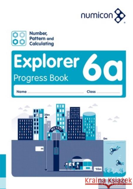 Numicon: Number, Pattern and Calculating 6 Explorer Progress Book A (Pack of 30) Osborne, Adella 9780198304982 Oxford Primary - książka
