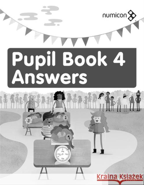 Numicon:: Pupil Book 4: Answers    9780198416982 Oxford University Press - książka
