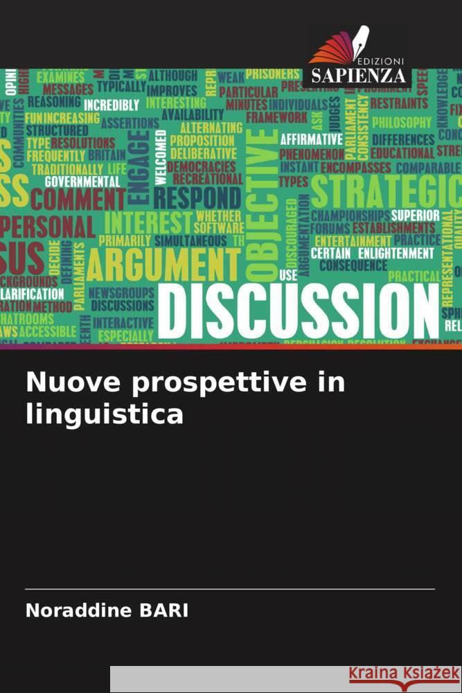 Nuove prospettive in linguistica Noraddine Bari 9786208067984 Edizioni Sapienza - książka