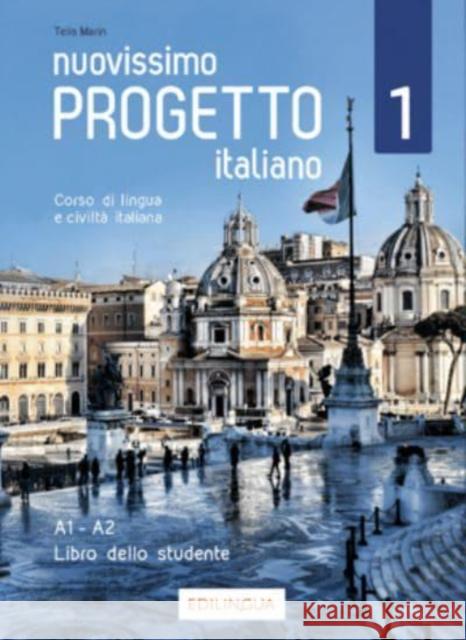 Nuovissimo Progetto italiano 1 - Libro dello studente + IDEE code Telis Marin 9788899358501 Edizioni Edilingua srlu - książka