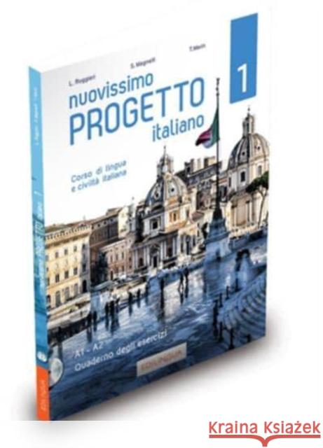 Nuovissimo Progetto italiano 1 + IDEE online code: Quaderno degli esercizi. A1-A2 Telis Marin 9788899358525 Edizioni Edilingua srlu - książka