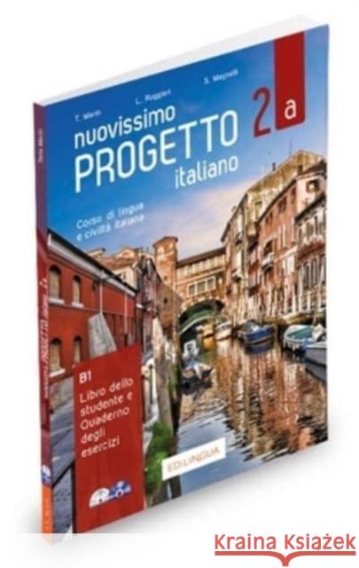 Nuovissimo Progetto italiano 2a: IDEE online code - Libro dello studente e Quaderno degli esercizi  9788899358891 Edizioni Edilingua srlu - książka