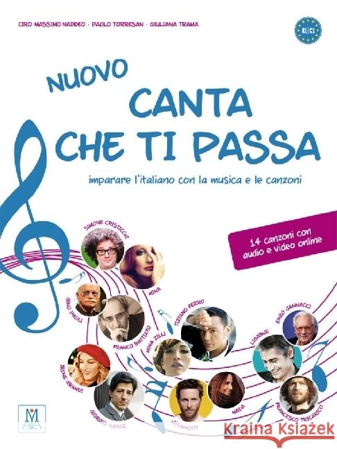 Nuovo canta che ti passa Naddeo, Ciro Massimo, Torresan, Paolo, Trama, Giuliana 9783190453375 Hueber - książka