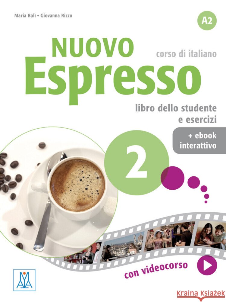 Nuovo Espresso 2 - einsprachige Ausgabe, m. 1 Buch, m. 1 Beilage Balì, Maria, Rizzo, Giovanna 9783195154666 Hueber - książka