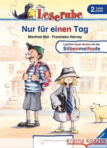 Nur für einen Tag : Leichter lesen lernen mit der Silbenmethode Mai, Manfred; Harvey, Franziska 9783619143474 Mildenberger - książka