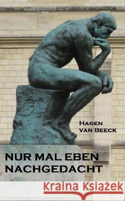 Nur Mal Eben Nachgedacht Rainer Andreas Seemann Hagen Va 9781546468516 Createspace Independent Publishing Platform - książka