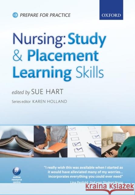 Nursing study and placement learning skills Hart Hart 9780199563128  - książka